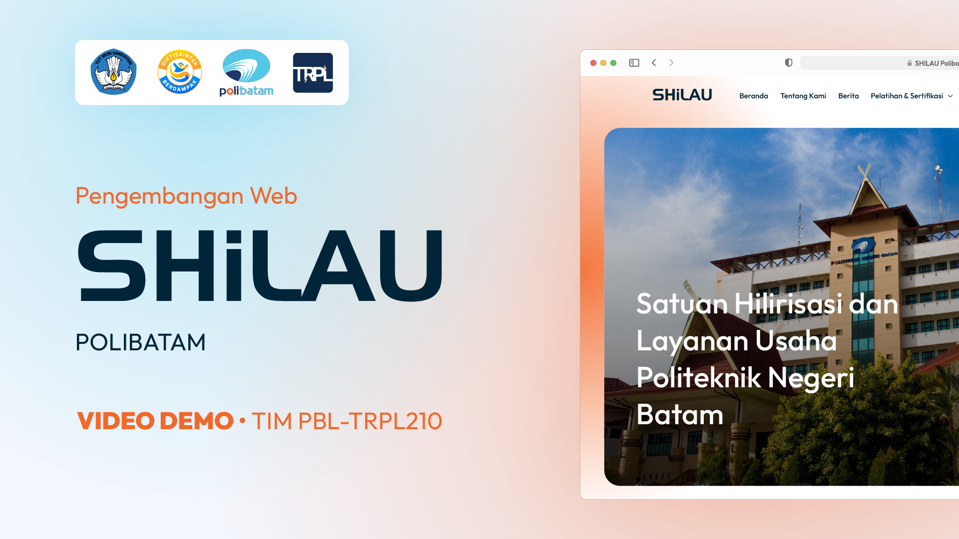Pembuatan Motion Graphic Demo Web SHILAU